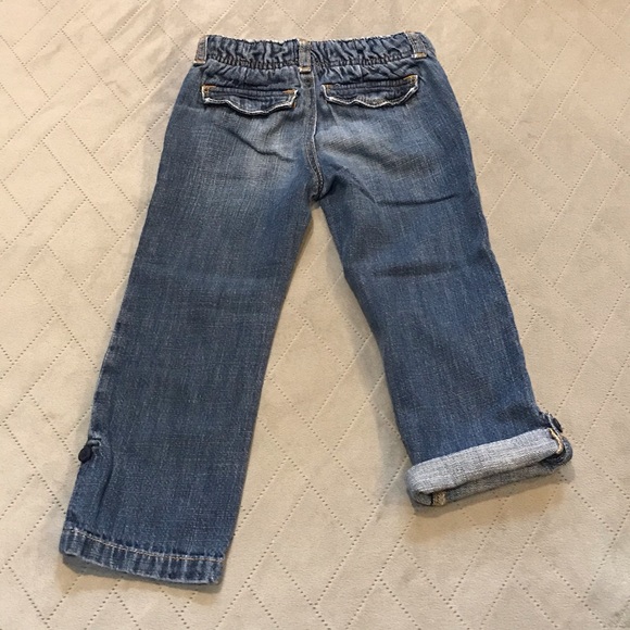 Gap Demin Roll Up jeans Size 4 - Picture 2 of 3
